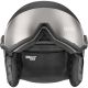 3. UVEX Wanted Visor pro V Ski Helmet, Matte Black