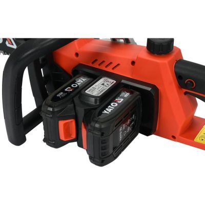 4. YATO YT-82812 14"" 36V = 2 X 18V Cordless Chainsaw