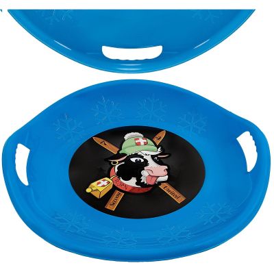 4. UFO BLUE PROFILed SNOW SAUCER SLED R.M