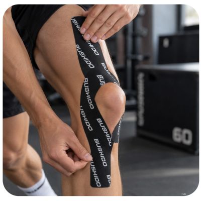 21. KINESIOLOGICAL TAPE FOR TAPING 5M SELF-ADHESIVE BEIGE | DBX BUSHIDO