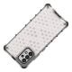 5. Honeycomb case armored cover with a gel frame for Samsung Galaxy A13 5G transparent