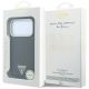 8. Guess Kevlar Triangle Logo MagSafe Case for iPhone 17 Pro / 18 Pro - Black