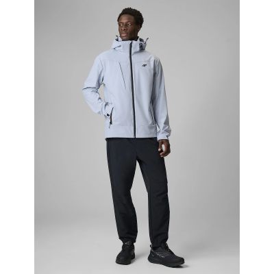 10. Men's windproof softshell jacket with 5000 membrane 4F 4FWSS26TSOFM550-25S