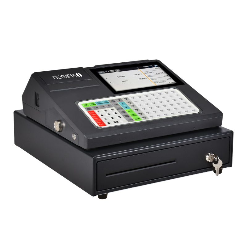 3. Olympia K200 PLUS cash register direct thermal 10000 plus LED