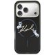 3. Karl Lagerfeld IML Choupettes Karl Script Logo MagSafe Case for iPhone 17 Pro - Black