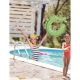 8. ANIMAL SWIMMING RING 68x59CM CROCODILE 35448