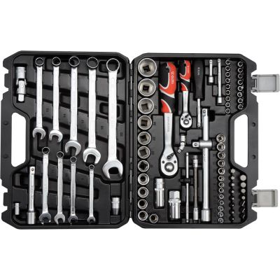 5. YATO wrench set 82 pieces 1/2"/1/4" 12691