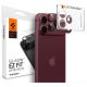 16. Spigen Optik Pro XL GLAS.TR EZ FIT Tempered Glass for iPhone 18 Pro - Dark Cherry