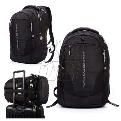 23. Swissbags Backpack with 17.3 &quot;Laptop Bag Zurich 33 L 76201