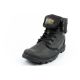 3. Palladium Women's Baggy Coated High Top Sneakers Fashionable Black