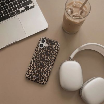 5. Tech-Protect Lamano MagSafe case for iPhone 17 - brown and beige