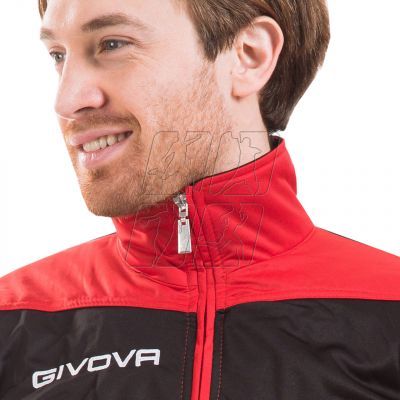 12. Tracksuit Givova Tuta Visa TR018 1210 red/black