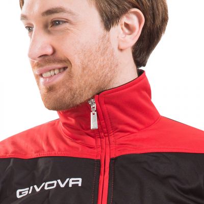 12. Givova Tuta Visa TR018 1210 Tracksuit Red/Black