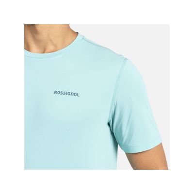 6. ROSSIGNOL Sidelhorn Tee Men's Training T-Shirt Blue