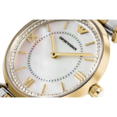 4. Emporio Armani Gianni T-Bar Women's Watch Gift Set AR80086SET + BOX
