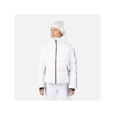 8. Rossignol W Ventina Bomber Down Jacket White