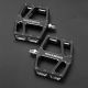 6. Rockbros K399-BK Wide Platform Bicycle Pedals - Black