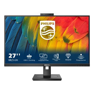 38. Philips 5000 series 27B1U5601H/00 computer monitor 68.6 cm (27") 2560 x 1440 px Quad HD LCD Black