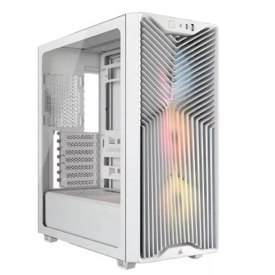 4. Corsair 3200D RS ARGB Mid-Tower White case