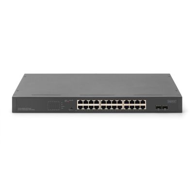 9. 24-Port Gigabit + 2-Port Gigabit SFP Switch