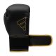 15. adidas HYBRID 80 ADIH80 boxing gloves black gold