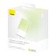 12. Baseus Popsicle 5200mAh 20W Powerbank with Built-in Lightning Cable (+ White Baseus Simple USB-C - USB-C 60W/20V/3A/30cm Cable) - White-Green