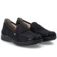 4. Women's comfortable black moccasin shoes Rieker 48968-00