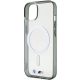 6. BMW Silver Ring MagSafe iPhone 15 Case - Clear