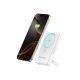 22. Powerbank Wozinsky WLWP-10KA0Y3WS 22.5W PD Qi2 10000 mAh, with stand, 1x USB-A, 1x USB-C - white