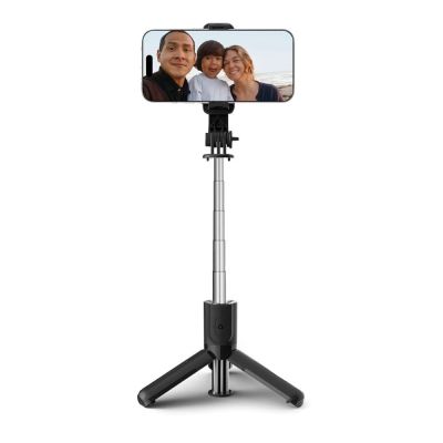 8. Tech-Protect L02S Bluetooth selfie stick with tripod up to 72cm - black