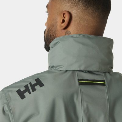 3. Helly Hansen Men's Sailing Jacket Crew Hooded Jacket 2 34443 485