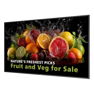 Philips 5000 series 65BDL5050D/00 signage display 165.1 cm (65") LCD Wi-Fi 600 cd/m2 Full HD Black Built-in Android processor