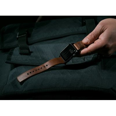 4. Nomad NM1A4RBM00 Smart Personal Accessory Band Brown Leather