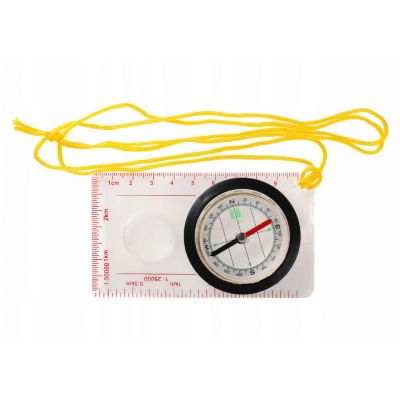 3. Cartographic compass with ruler MFH (34203)