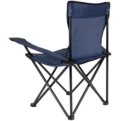 16. FOLDING CAMPING CHAIR 50X50X80CM NAVY BLUE