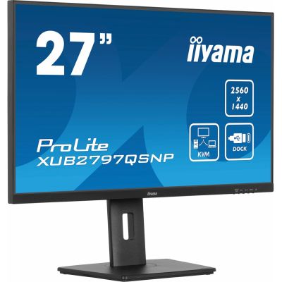 4. iiyama ProLite XUB2797QSNP-B1 monitor 27" 2560 x 1440 px Wide Quad HD LED Black
