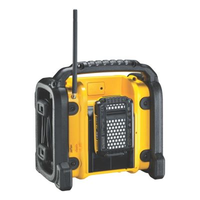 9. DeWALT DCR020-QW Portable Digital Radio Black, Yellow