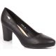 10. Sergio Leone W SK193A black block heel pumps 