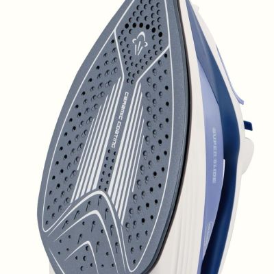 8. ELDOM STEAM IRON DA36 PRESS 2200W CERAMIC SOFT FEET, ANTI-DRIP, SELF-CLEANING FEET, STEAM OUTPUT 20G/MIN. STEAM BUSTER,