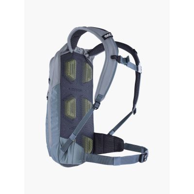 6. EVOC Stage 6 stone bike backpack - steel
