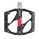 Rockbros 2020-12BBK Platform Aluminum Bicycle Pedals - Black