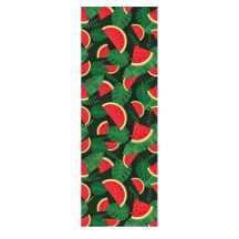 GREENBLUE CLASSIC BEECH DECK CHAIR WITH WATERMELON PRINT PATTERN GB183 WATERMELON