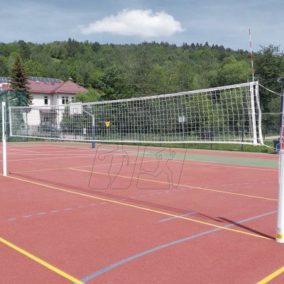 5. White volleyball net with Netex antennas