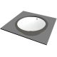 Under-counter ceramic washbasin