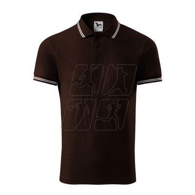 2. Malfini Urban M MLI-21927 polo shirt, coffee