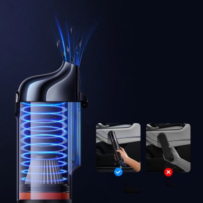 12. Baseus A5 16000Pa car vacuum cleaner - black