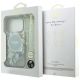 8. Guess IML Flowers Pearl Strap MagSafe Case for iPhone 18 Pro / 17 Pro – Green