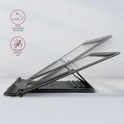 3. Axagon STND-L Laptop Stand Notebook Stand Gray 40.6 cm (16")