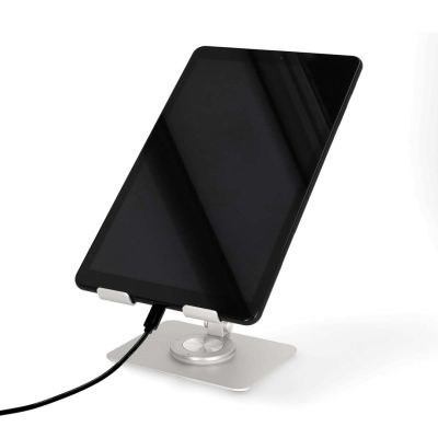 6. Nedis silver tablet stand