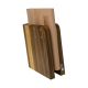 Walnut wood magnetic block + Artelegno Grand Prix kitchen board
